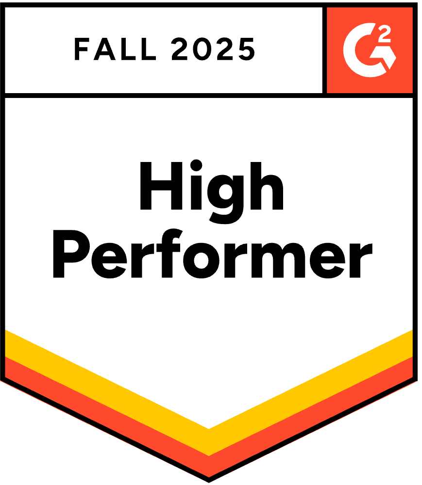 G2 Fall 2025 - High Performer
